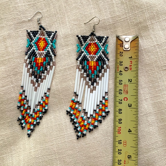 Gorgeous handmade Colombian Earrings - Picture 5 of 5